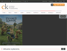 Tablet Screenshot of ckjedrzejow.pl